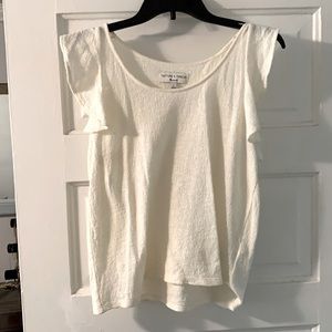 Madewell Ruffle Sleeve Tank